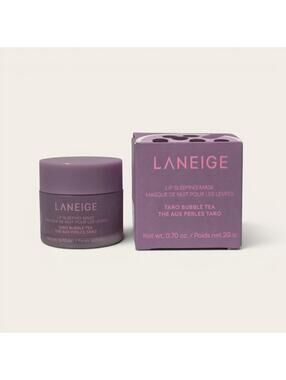 Laneige Limited Edition "Taro Bubble Tea" Lip Sleeping Mask - NIB